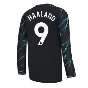 Manchester City Erling Haaland #9 Tredje Kläder 2023-24 Långärmad